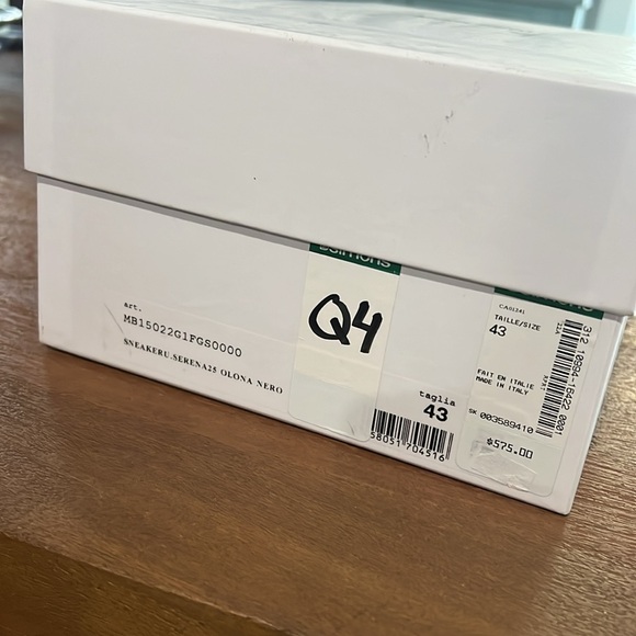 Moschino sneakers Serena25 Olona Nero size US 10 - Picture 3 of 6